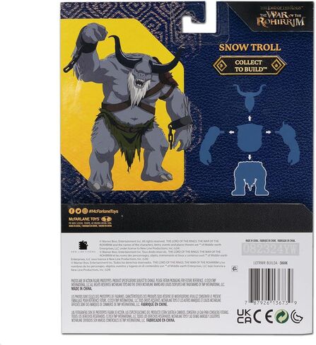ألعاب McFarlane - The Lord of Rings: The War of the Rohirrim Shank 4in Build -A Figure in Saudi Arabia