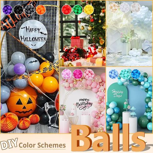 كرات حفرة الكرة starbolo للأطفال - 100 170 حزمة سحق كرات إعادة ملء البلاستيك للحفرة الكرة ، وألوان زاهية 2.2 بوصة الفثالات و BPA خالية من تجمع الصغار in Kuwait