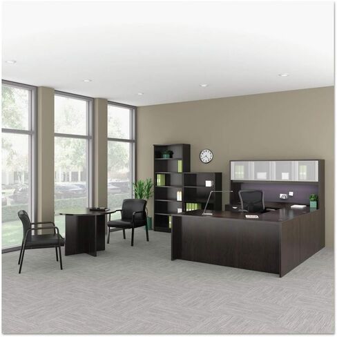 Alera alera Valencia Round Conference Table with Legs, 42" Diameter x 29.5h, Espresso in Saudi Arabia