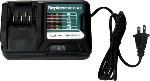 بطارية WeideBATT® 4.0Ah BL1016 BL1041B BL1040B وشاحن 12V/10.8V DC10WD DC10SB لبطارية Makita 12V CXT BL1015 BL1016، لأدوات Makita DF031D TD110D JR103D JR105D HP332D HP333D TM30D HSS01D in Saudi Arabia