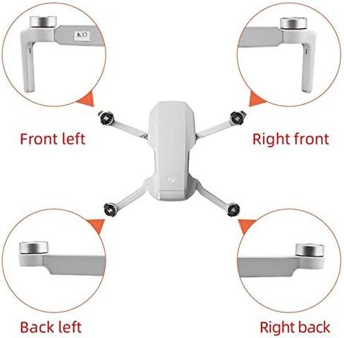 قطع غيار استبدال محرك الذراع الأصلي لـ DJI Mavic Mini 2 بدون طيار (واجهة يمين) in Saudi Arabia