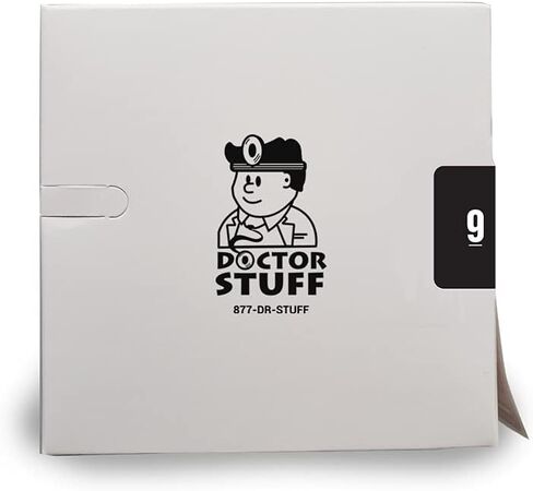 Doctor Stuff - File Folder Labels, Number 3, Compatible with SMEAD DCC - SDNM Series Chart Stickers, Purple, 1-1/2" x 1-1/2", #3, 250/Roll in Saudi Arabia