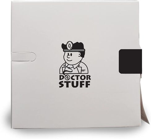 stuff doctor - ملصقات مجلد ملف ألوان صلبة ، متوافقة مع سلسلة SMEAD ، ملصقات سوداء صلبة غير محدودة ، 2 "× 1" ، لفة من 250 ملصقات in Kuwait