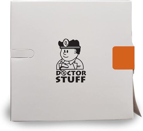 stuff doctor - ملصقات مجلد ملف ألوان صلبة ، متوافقة مع سلسلة SMEAD ، ملصقات سوداء صلبة غير محدودة ، 2 "× 1" ، لفة من 250 ملصقات in Kuwait