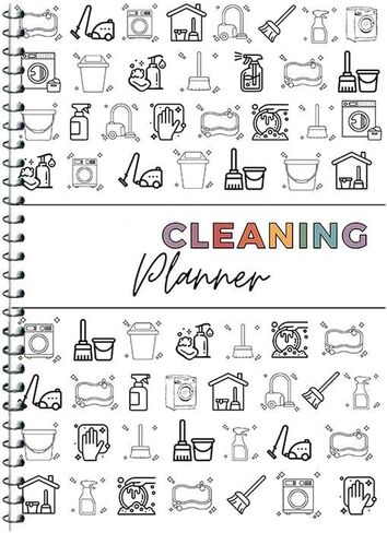 Adhd Cleaning Planner,Cleaning Plan Schedule,Cleaning List Checklist Schedule,Cleaning and Organizing Planner, Daily Weekly Monthly Checklist for Home, DIY Home Cleaning Plan Bookr in Saudi Arabia