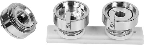 Garosa 32mm زر DIY ألومنيوم سبيكة الشارة القابلة للتبديل شارة إدراج لآلة شارة صانع الأزرار ، أدوات يدوية in Kuwait