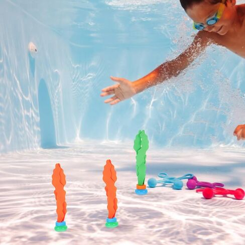 لعبة Garneck Dive Toys و Girls Seaweed Diving Water لعبة مياه تحت الماء الصيف البحري للبنين والبنات مهارات الغوص العشوائية in Kuwait