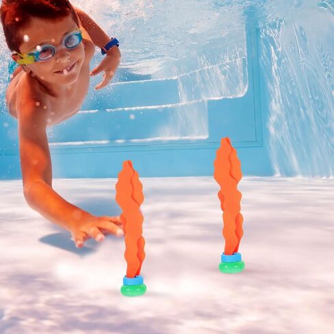 لعبة Garneck Dive Toys و Girls Seaweed Diving Water لعبة مياه تحت الماء الصيف البحري للبنين والبنات مهارات الغوص العشوائية in Kuwait