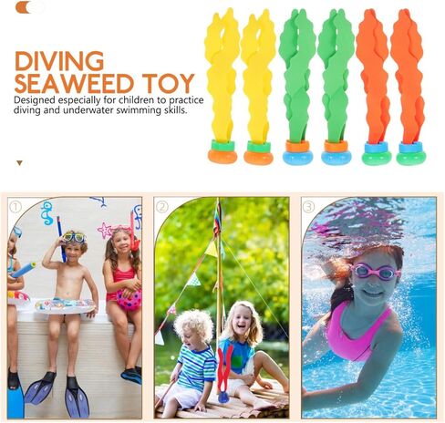 لعبة Garneck Dive Toys و Girls Seaweed Diving Water لعبة مياه تحت الماء الصيف البحري للبنين والبنات مهارات الغوص العشوائية in Kuwait