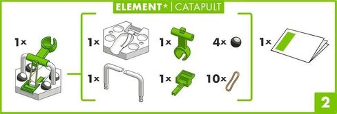 Ravensburger - GraviTrax Catapult, Accessory, Deck Trail, Interactive and Educational STEM Game, for Children 8+ Years and Adults, Compatible with GraviTrax Starter Set, 42 Pieces in Saudi Arabia