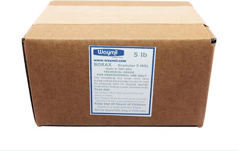 Borax Flux Glaze Counsibles 5 رطل مربع ذوبان الذهب والفضة المجوهرات 5 رطل in Saudi Arabia