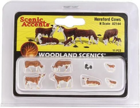 Woodland Scenics N Hereford Cows WOOA2144 in Saudi Arabia