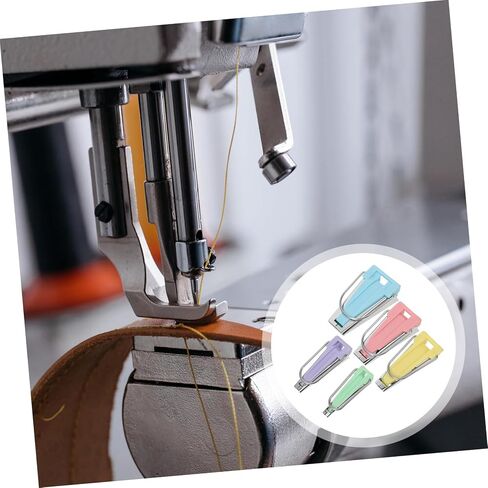 HOMSFOU 5PCS BIAS TAPE MAKER أدوات خياطة متينة DIY لإجراء خياطة اللحف بالطي الدقيق للطي السهل الاستخدام للمشاريع الحرفية للخياطة المهنية الشخصية in Saudi Arabia