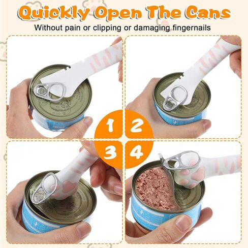 2 PCS Cat Food Spatula ، 5.1 × 1.57 في CAT CAN CAN ، ملعقة الكلب السيليكون مع القطط PAW HANLD ، ملعقة كات مبللة مع ملعقة صغيرة للقطط المعلبة القطط (أبيض ووردي) in Kuwait