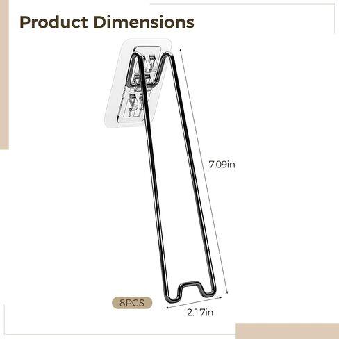 Pcs 8 Iron Frame Brackets Picture, Black Stand Easel Back Frame, Frames for 8.66-14.17 in/ 22-36 Cm Design Self-Adhesive, and Foldable Picture Stand Stable in Saudi Arabia