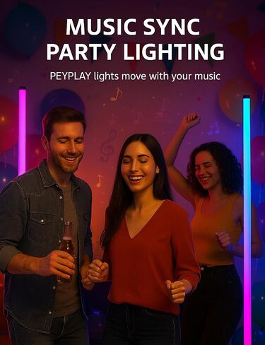 RGB LED LED مصباح أرضية الزاوية ، شكل ذكي قابل للتعديل ، مزامنة الموسيقى ، 16 مليون ألوان DIY ، التحكم عن بُعد والتطبيق ، ضوء الوقوف الحديث لغرفة معيشة غرفة النوم (قاعدة دائرية) in Saudi Arabia