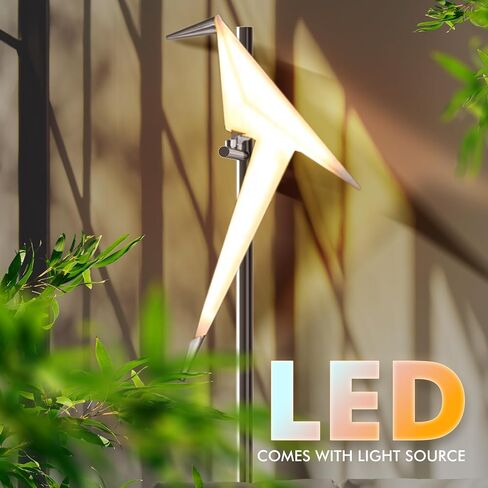 A Million 63inch Modern LED Floor Lamp Paper Crane Bird Floor Light Sliver Metal Origami Swing Bird Lampshade Lighting Fixtures for Living Room Bedroom Dinning Room Home Office in Saudi Arabia