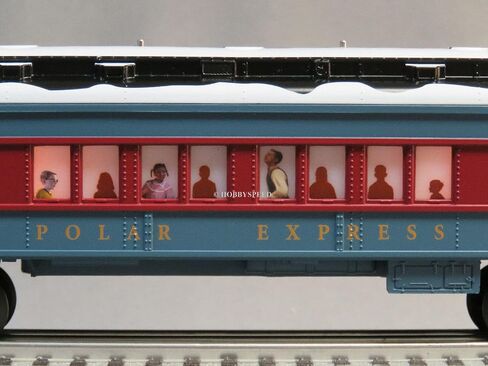 Lionel: 6-84328-C / 2123130-C The Polar Express Silhouettes Coach Car - New Snow TOP Design! in Saudi Arabia