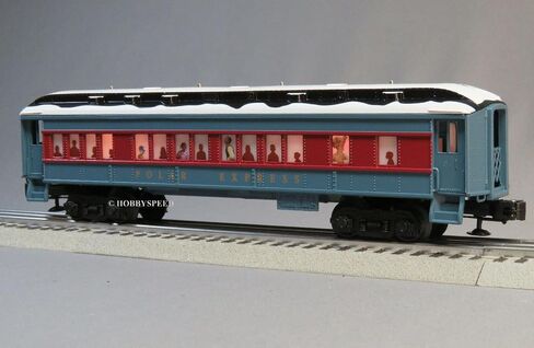 Lionel: 6-84328-C / 2123130-C The Polar Express Silhouettes Coach Car - New Snow TOP Design! in Saudi Arabia