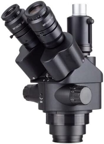 7X-45X Black Simul-Focal Trinocular Zoom Stereo Microscope Head Mobile Phone Repair Equipment in Saudi Arabia