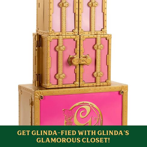 Mattel Universal Pictures 'Wicked Glinda’s Wicket مع مظهرين فريدين ومفاجآت و 13 ملحقات ، مستوحاة من الفيلم in Kuwait