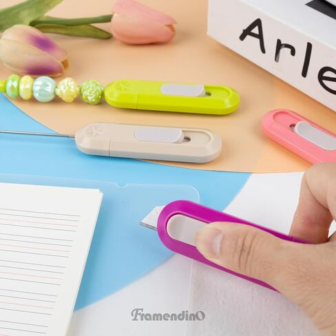 Framendino ، 6 حزمة قابلة للخروج من الفراغات الفراغات الظرف ، فتحات البريد المزينة بالخرز للمرسى لمستلزمات Office DIY (6 ألوان 1) in Kuwait