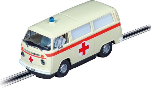 Carrera 27794 VW Bus T2B Ambulance ، Red Cross 1:32 Scale Evolution Slot Slot Car in Kuwait