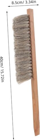 SUPVOX Double Row Horse Tail Beehive Cleaning Brush Soft Bristles Beekeeping Tool for Hive Maintenance Portable Beehive Cleaner for Beekeepers in Saudi Arabia