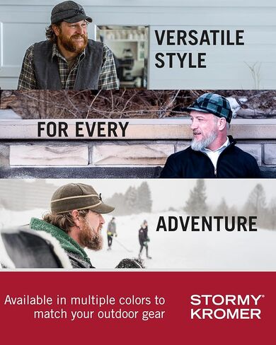 قبعة كرومر الأصلية ستورمي كرومر - قبعة شتوية من الصوف مع غطاء أذن in Kuwait