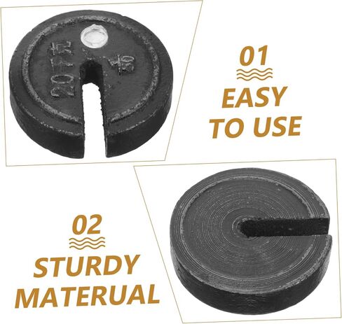 uonlytech 100kg مقياس الوزن القابل لإعادة الاستخدام مقياس الحديد مضاد للارتداء للوزن الدقيق in Kuwait