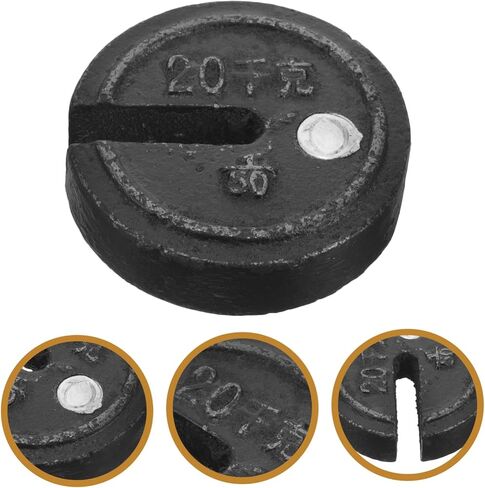 uonlytech 100kg مقياس الوزن القابل لإعادة الاستخدام مقياس الحديد مضاد للارتداء للوزن الدقيق in Kuwait