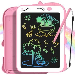 LCD Writing Tablet for Kids, 8.5 Inch Colorful Doodle Board Drawing Tablet, Unicorn Toy for 3 4 5 6 7 8 Year Old Girls & Boys Learning & Birthday Gift, Toddler Girl Toys Travel Essential in Saudi Arabia