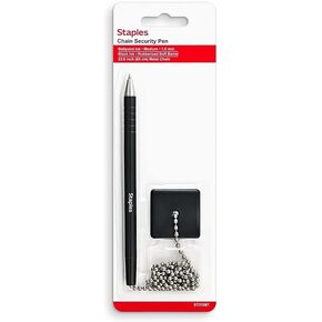 أقلام ملتوية Staples® مرساة ، نقطة متوسطة ، 1.0 مم ، حبر أسود (ST31587) in Kuwait