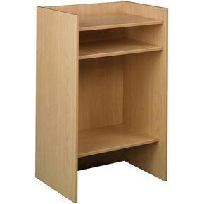 Rustic Refinement Symmetry Stories Research Kiosk and Stand-21 D X 26" W X 42" H in Saudi Arabia