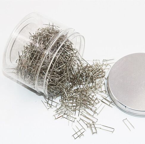 Generic 4X 100pcs Fork Pins for Quilting Straight Pins Sewing Double Blocking Pins Hanger Knitting Making Supplies Needlework Dressmaker Tailor in Saudi Arabia