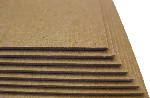 25 Sheets Chipboard 46pt (Point) 5.5 X 8.5 Inches Medium Weight Half Letter Size .046 Caliper Thick Cardboard Craft|Packing Brown Kraft Paper Board in Saudi Arabia