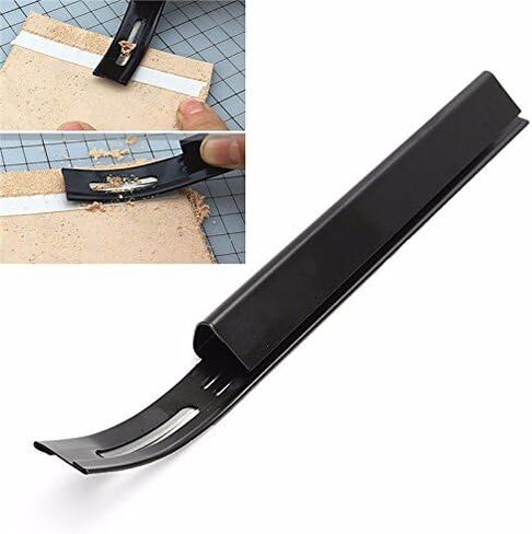 Safety Beveler Skiver Thinning Leather Craft Blade DIY Folds Seams Tool in Saudi Arabia