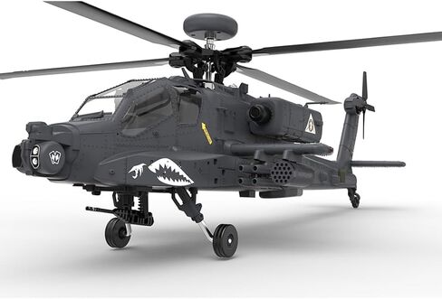1/32 F11-S AH64 APACCHE RC Helicopter ، 2.4G 6CH RC-المحاور المزدوجة المشتركة الطيران 6G/3D Stunt Model مع GPS والكاميرا (إصدار RTF) in Saudi Arabia