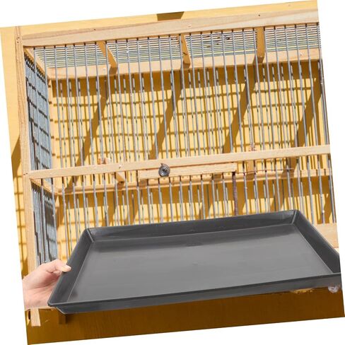 Vicasky 2pcs Pet Petalet Pan for Dog Crate Bunny Cage و Ridcage Treshing for Small Animal in Kuwait