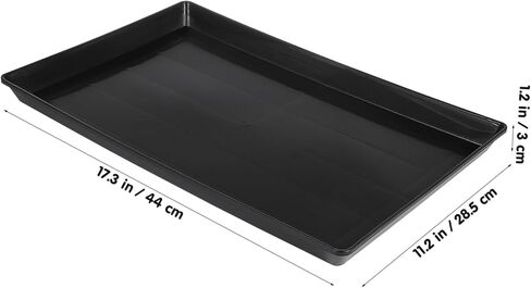 VICASKY 2pcs Pet Toilet Pan for Dog Crate Bunny Cage and Birdcage Tray for Small Animals Bottom Tray for Home Use in Saudi Arabia