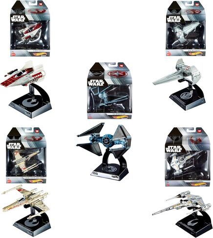 Hot Wheels Collector, Star Wars Starship Selection with Premium Packaging (Cannot Choose Model) in Saudi Arabia
