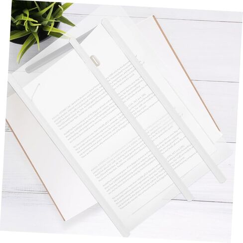 20pcs قضبان ربط مستندات واضحة لتقارير المكاتب والمدارس أغطية ربط قبضة الشريحة لتنظيم ملفات وتخزين فعالة in Kuwait