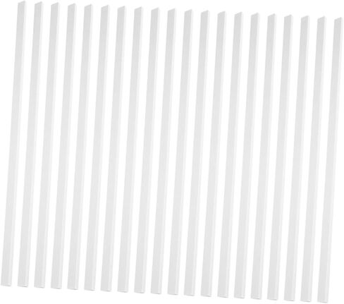Gadpiparty 20pcs Transparent File Folder Sliding Bars Metal Grip Binding Bars for Document Organization Protective Report Cover Clips Efficient Paper Storage for Office Use in Saudi Arabia