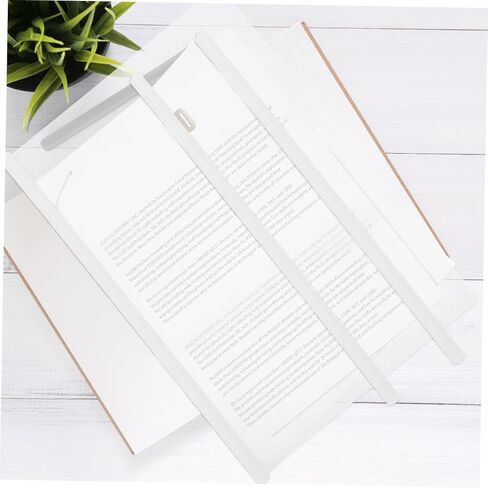Gadpiparty 20pcs Transparent File Folder Sliding Bars Metal Grip Binding Bars for Document Organization Protective Report Cover Clips Efficient Paper Storage for Office Use in Saudi Arabia