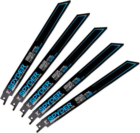 Spyder Bi-Metal 6 TPI 9" Reciprocating Saw Blades - 3 Pack in Saudi Arabia