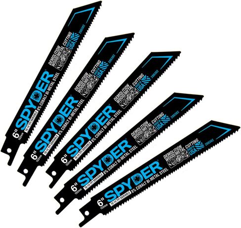 Spyder Bi-Metal 6 TPI 9" Reciprocating Saw Blades - 3 Pack in Saudi Arabia