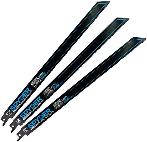 Spyder Bi-Metal 6 TPI 9" Reciprocating Saw Blades - 3 Pack in Saudi Arabia
