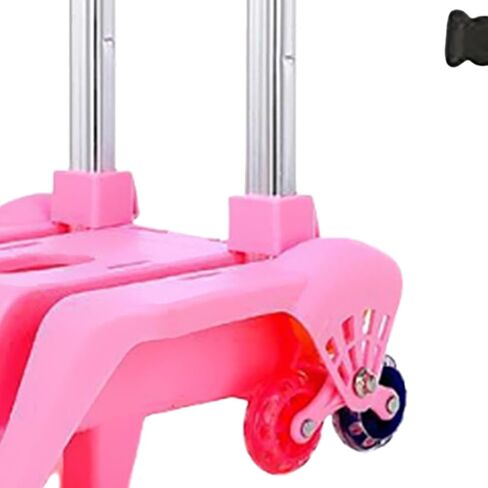 عربة التسوق لنقل الكتب والأكياس ، الأسود in Kuwait