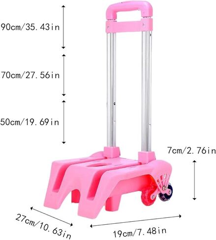 عربة التسوق لنقل الكتب والأكياس ، الأسود in Kuwait