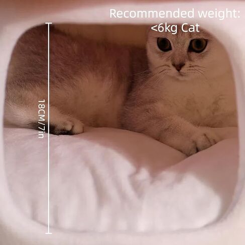 Mushroom Shape Cat House Cow Shape Cats Cave Bed Semi-Enclosed Cave-Style Warm Cat House Pet Nest for Cats Small Dogs in Saudi Arabia